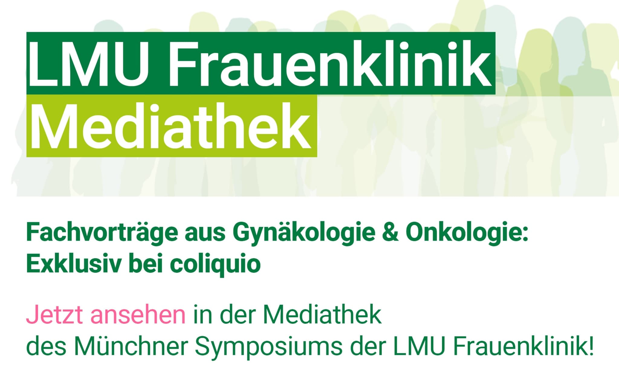 Hier geht es zur coliquio Mediathek für das Münchner Symposium 2024