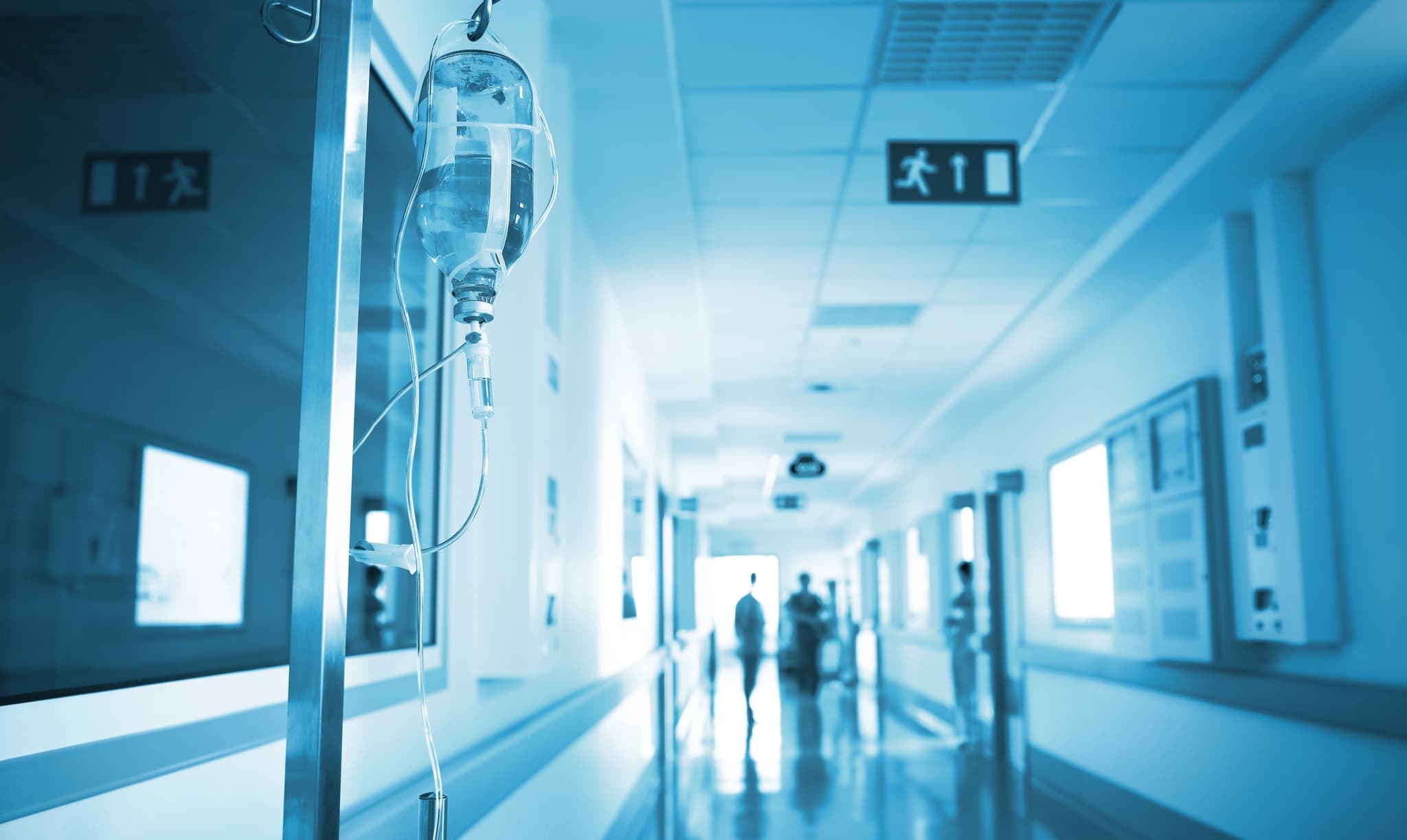 Krankenhauskorridor