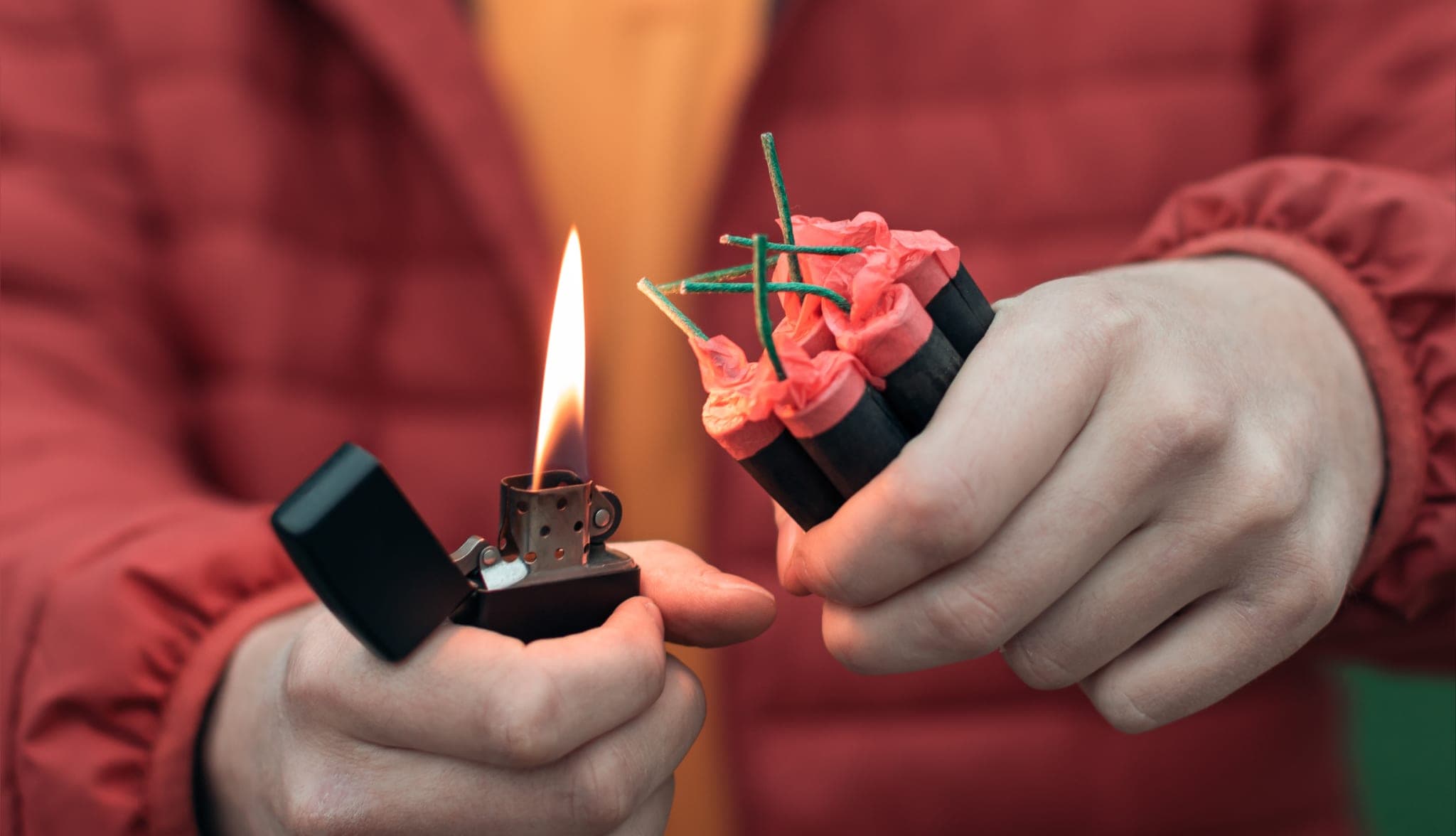 Schwere Augenverletzung durch Feuerwerkskörper