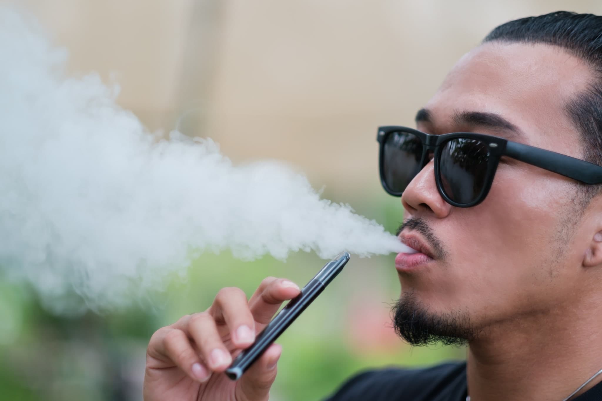 Begünstigt Vapen die Entstehung einer Uveitis?